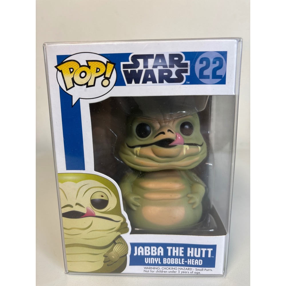 Funko Pop Star Wars Jabba The Hutt #22 Vinyl Bobble-Head Figure Original Box